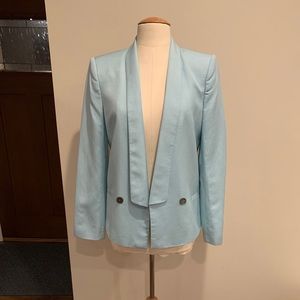 Zara light blue blazer